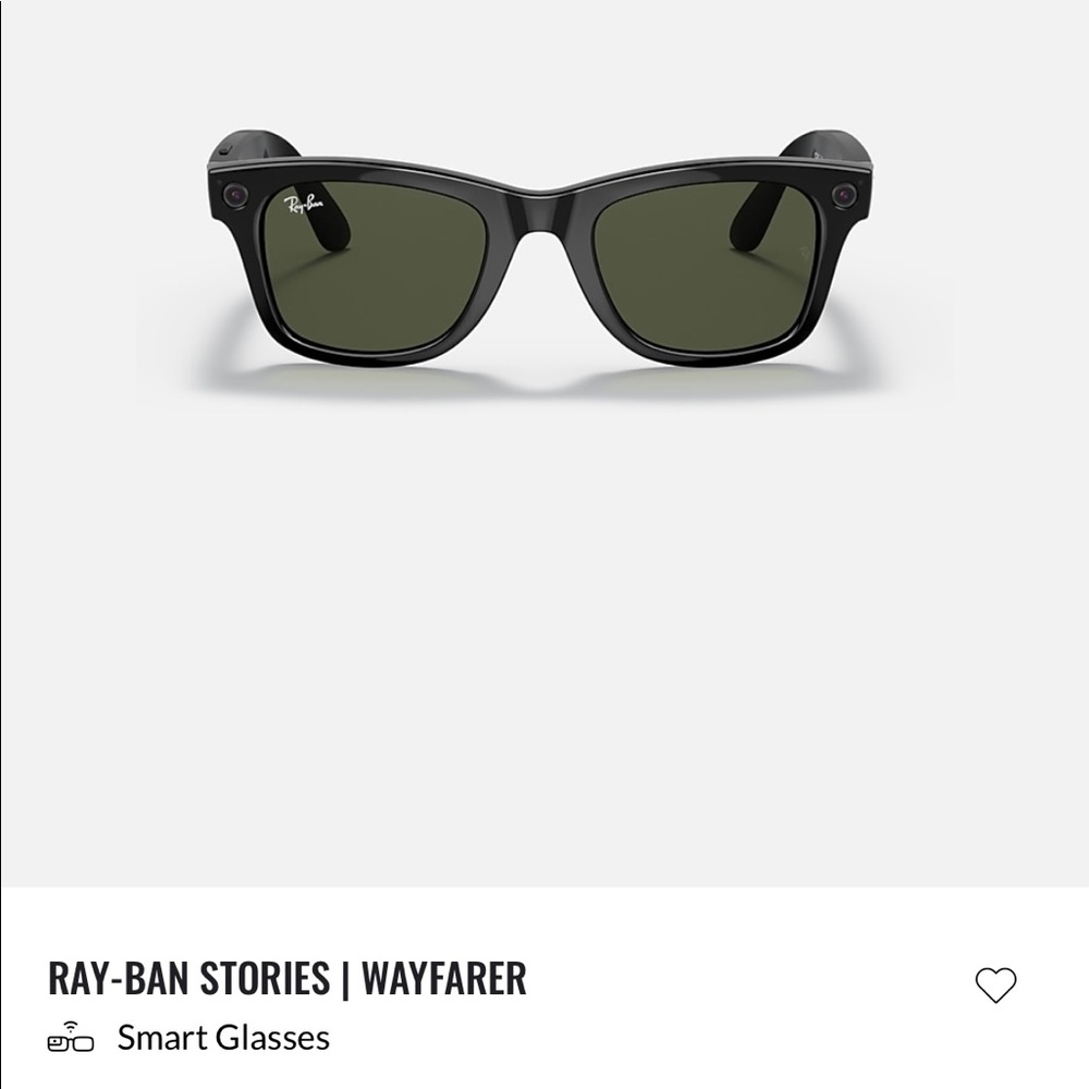 Ray Ban Stories Wayfarer G15 lenses